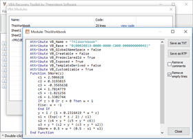 VBA Source Code Viewer